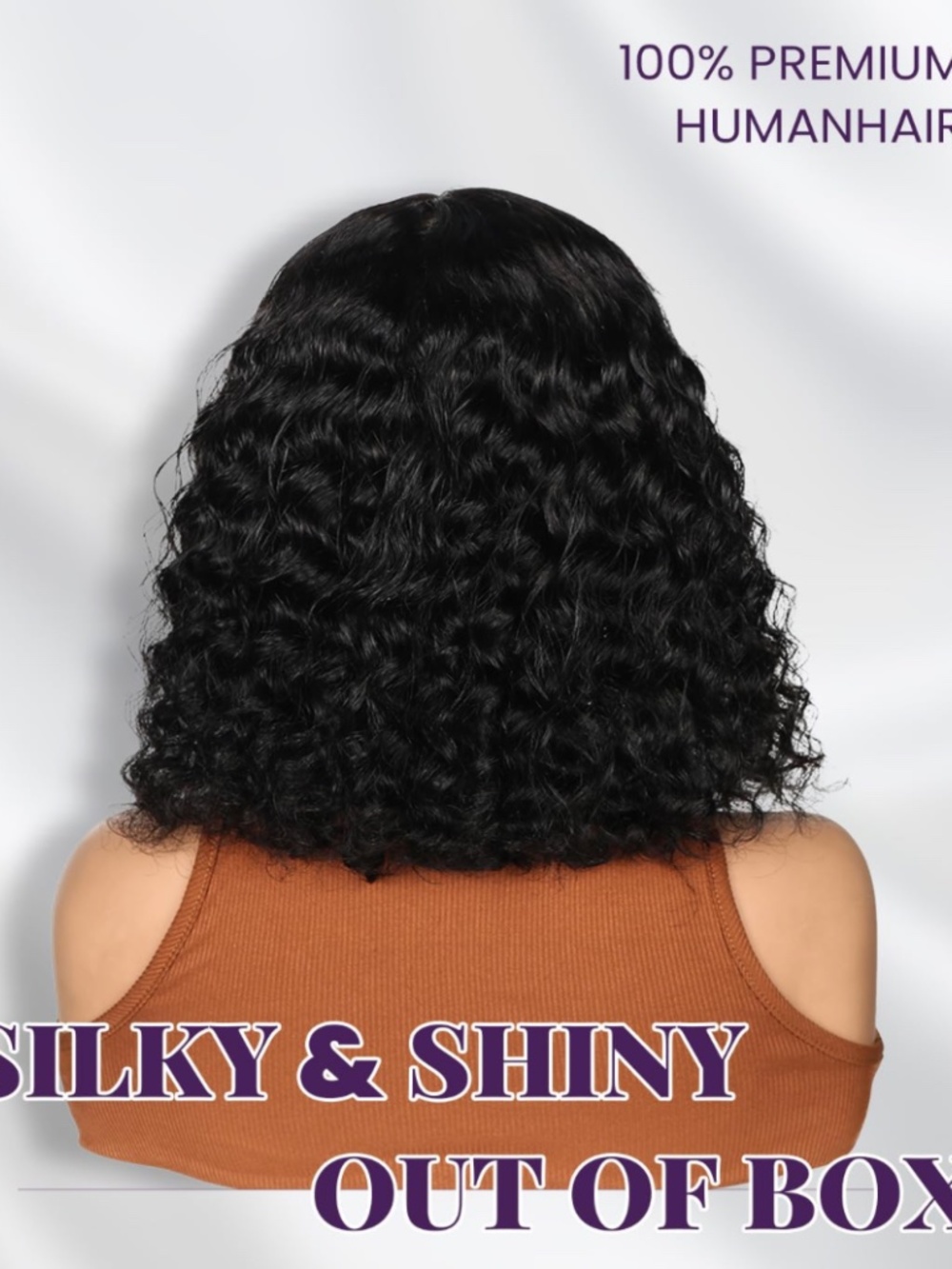 NIB Human Hair 12" Wig - Picture 5 of 12